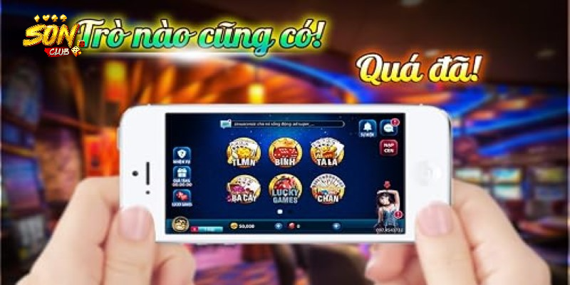 Giao diện game bài thân thiện SonClub tối ưu trải nghiệm người dùng 1 Giao diện game bài thân thiện SonClub có gì đáng chú ý?